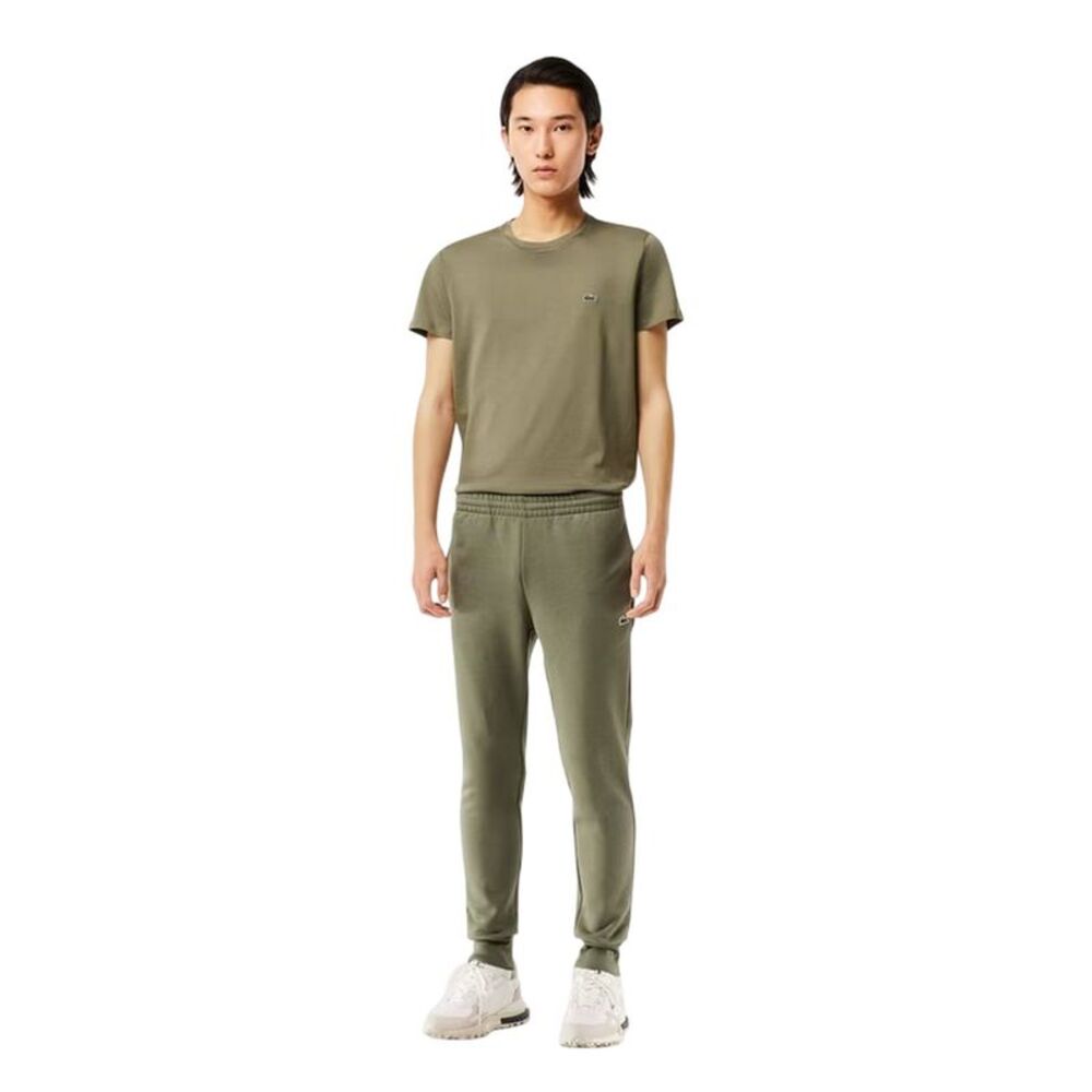 Lacoste Mens Relaxed Fit Tracksuit Bottoms / Green